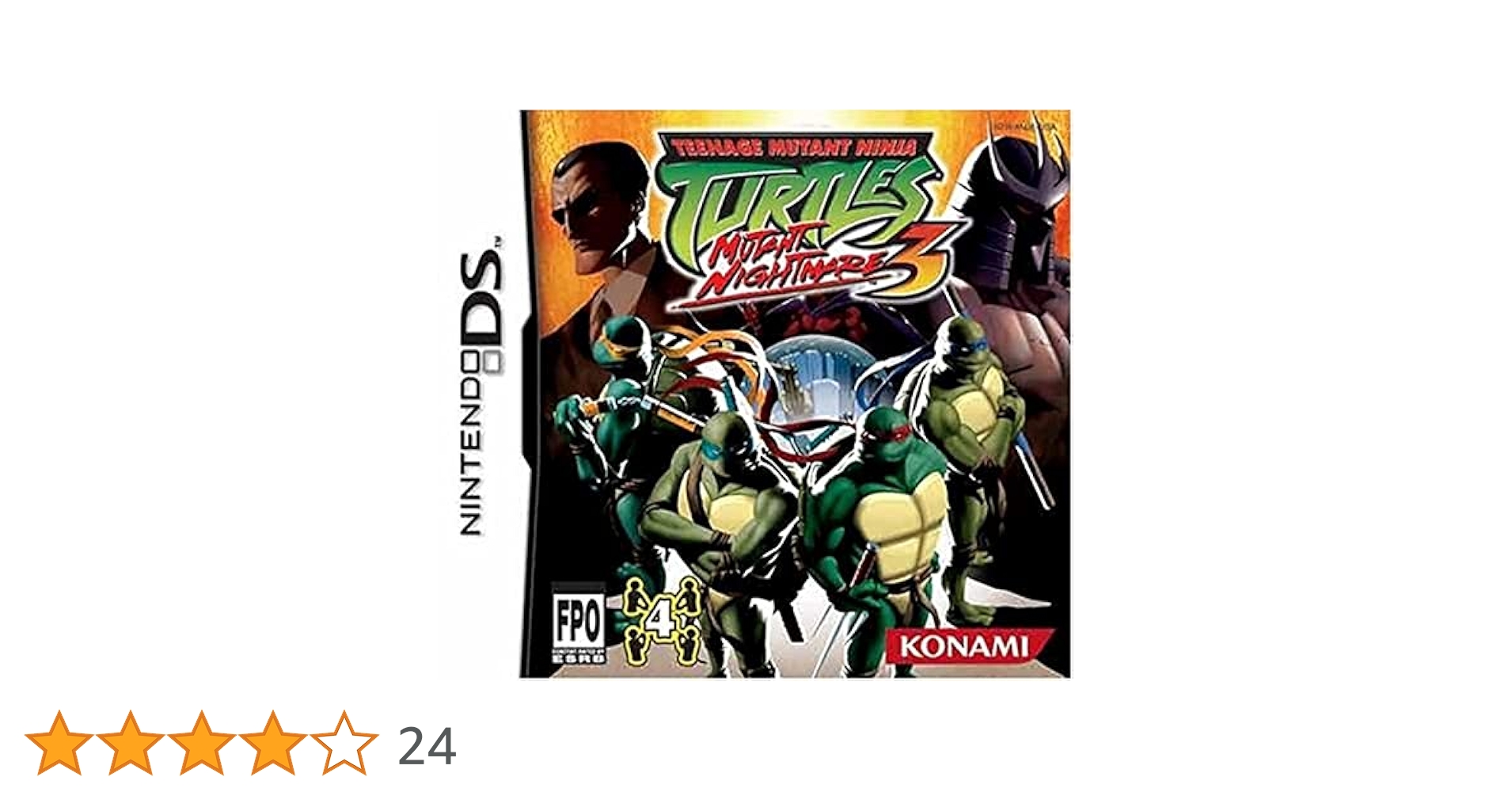 Teenage Mutant Ninja Turtles 3中古美品・DS北米版 $_12.JPG?set_id=880000500F