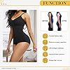 FeelinGirl-Women-Shapewear-Bodysuit-Tummy-Control-Fajas-Body-Shaper-for-Women-with-Zipper FeelinGirl Fajas Colombians Shapewear for Women Tummy Control Post Surgery Compression Garment Black XL