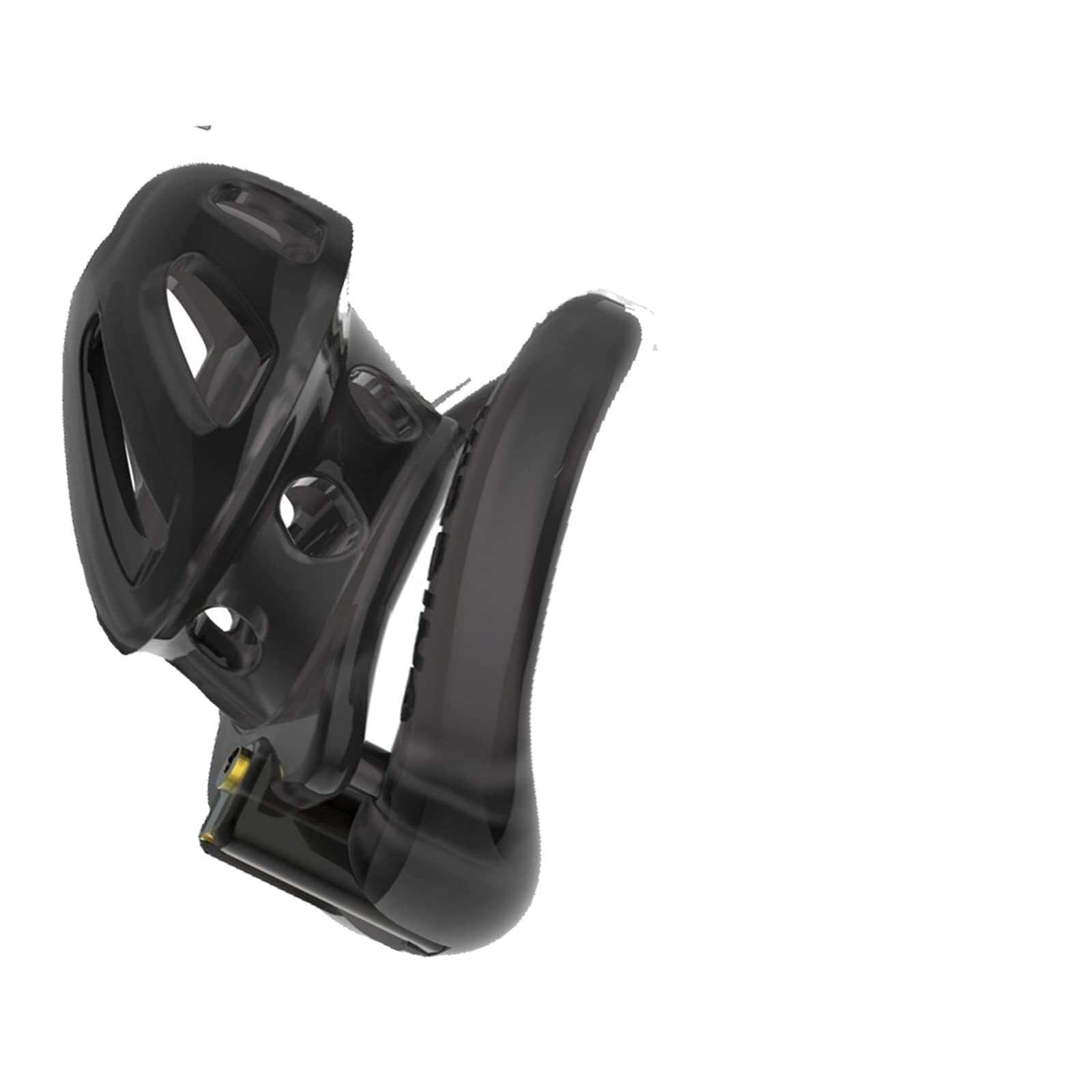 SM Ventilation Cage Pénis Ceinture de Chasteté Ensemble avec 4 Cockrings Cage de Chasteté avec Serrure Ouverte Ventilation Cage Pénis Cage de Chasteté avec Anneau Sex Toy(Schwarz,S)