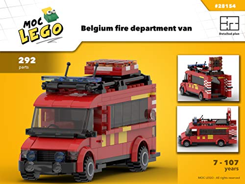 lego fire department moc