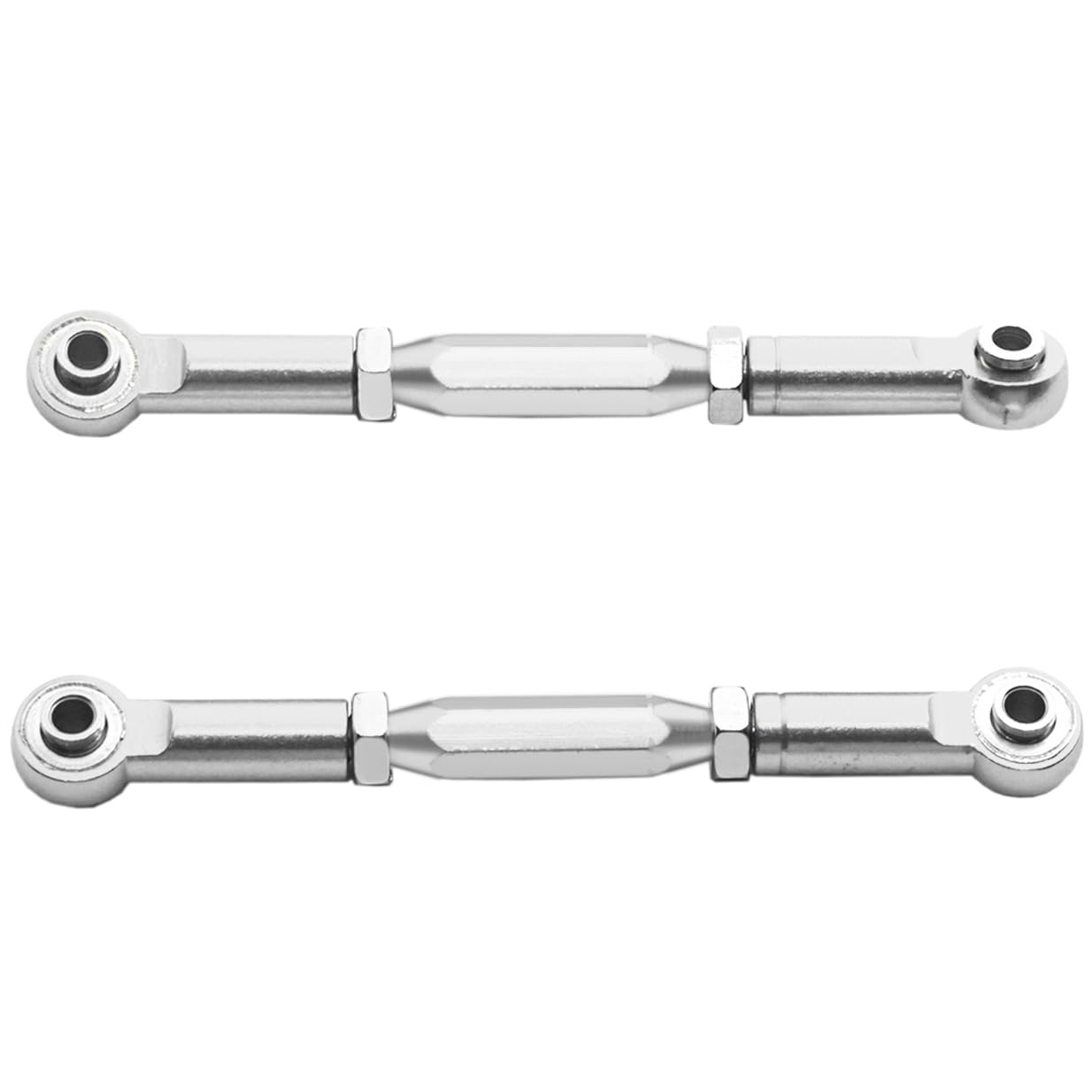 Lenkstangen-Set Aus 45# Stahl Für Traxxas 1/10 E-REVO 2.0 & Summit – 2-teilig, Mit Aluminium-Endstücken