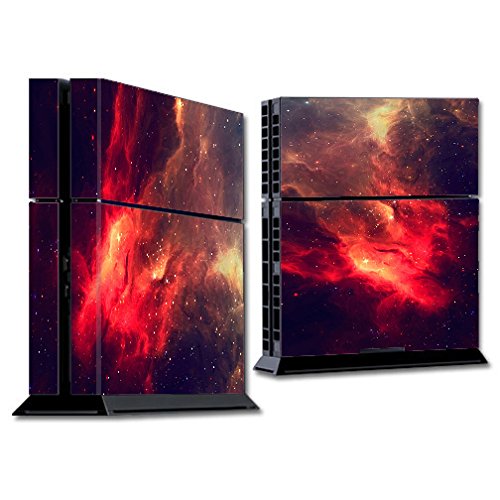 Skin Decal Vinyl Wrap for PS4 Sony Playstation Console (skins only) / Space Clouds Galaxy