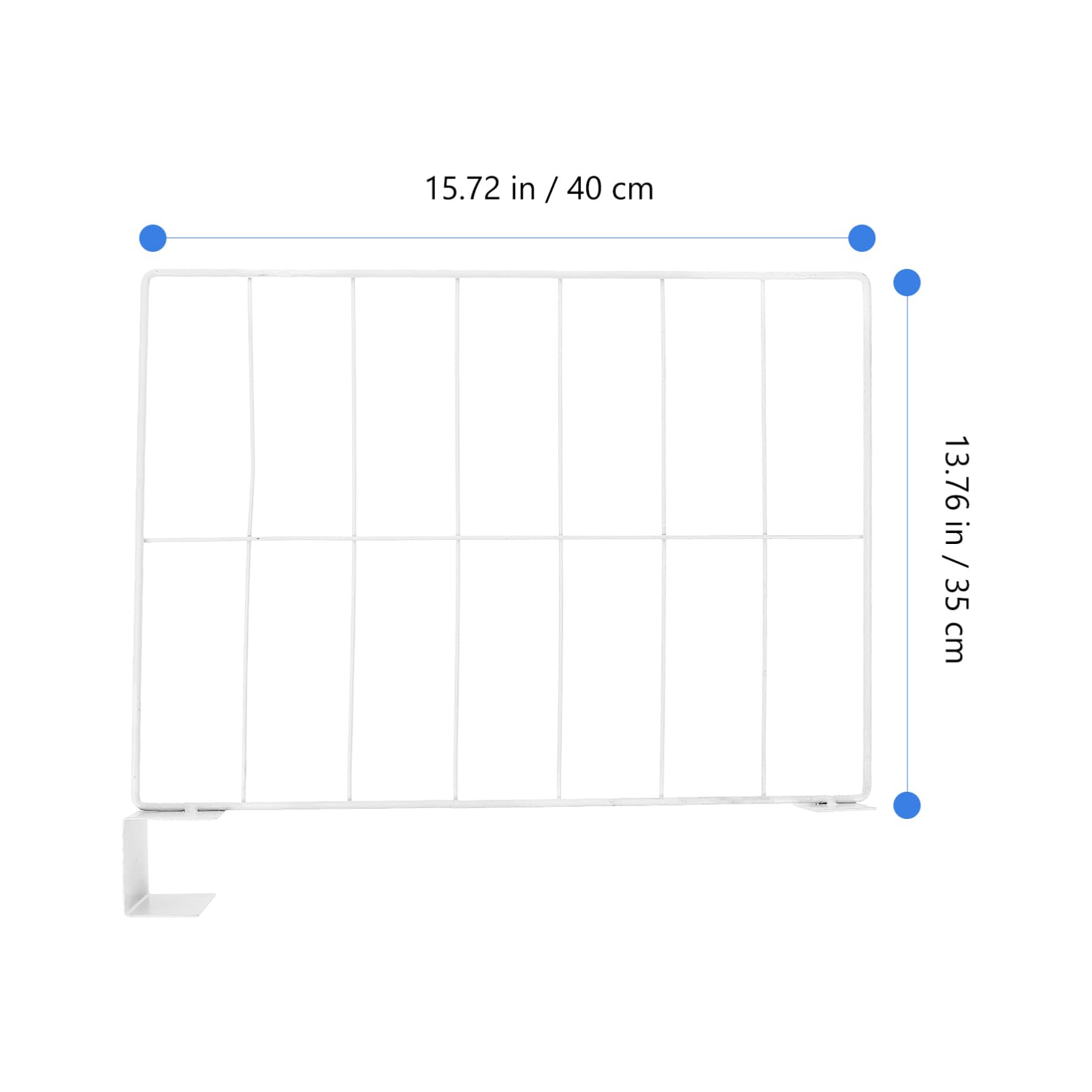 200 Pcs 30*12 CM medicine cabinet dividers?purse dividers for wire shelves?separator shelf dividers warehouse shelf isolation board pvc shelf label for supermarket clothing cabinet storehouse shelf