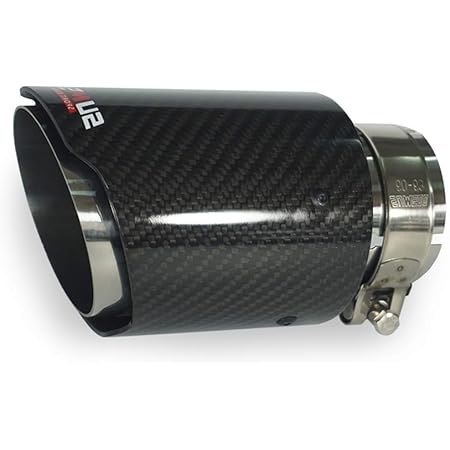 Amazon マフラーかったー 48 51 54 57 60 63 66 70 73 76 80 84 mm 直径 車の改造 カーボンファイバー マフラー ジェネリック 1個 入口の直径 51mm 出口の直径 76mm マフラーカッター 車 バイク