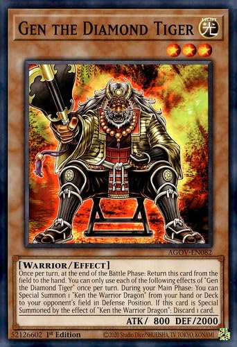 Gen The Diamond Tiger - AGOV-EN082 - Común - 1ª