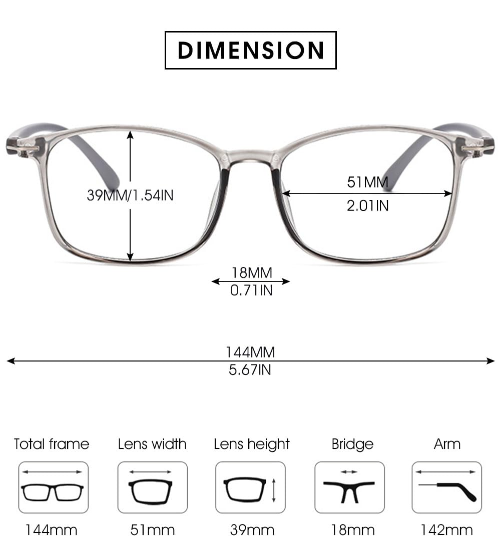 VEVESMUNDO Selbsttönende Lesebrille Gleitsichtbrille Blaulichtfilter Gleitsicht Multifocus Progressive Brillen Gleitsichtlesebrille für Herren Damen