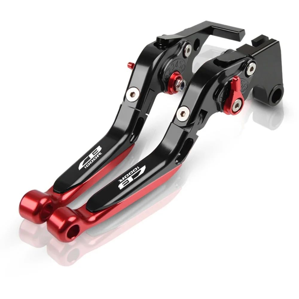 Leva frizione freno per CB1000R 2008-2016 2012 CNC Pieghevole Regolabile Maniglia Estendere Leve Accessori Moto Rosso