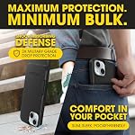 OtterBox iPhone 17e, 16e, 15, 14, 13 Commuter MagSafe Case - Black - Image 5