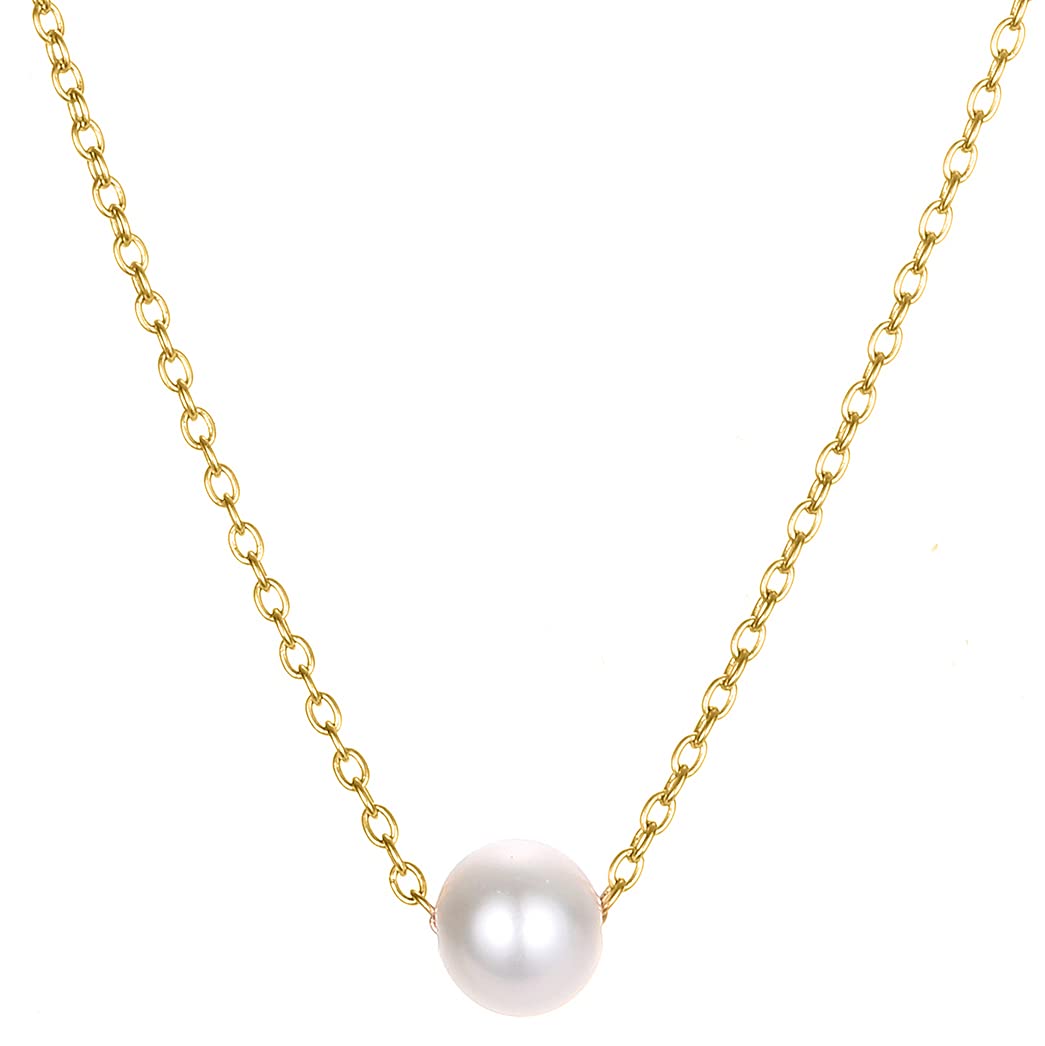 BONNYBIRD® Wasserfeste Edelstahl Halskette Damen in Silber, Gold & Roségold, 100% Wasserfest, Hautverträglich & Langlebig