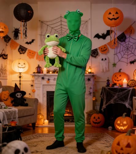 Image of 3 Pieces Full Face Mask, Stretchy Faceless Cloth Masks, Statue Inflatable Costume Accessory for Adult Men Women