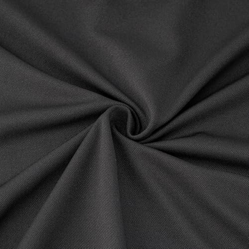 Mens Polo Shirts Mock Neck Short Sleeve Workout Shirts4