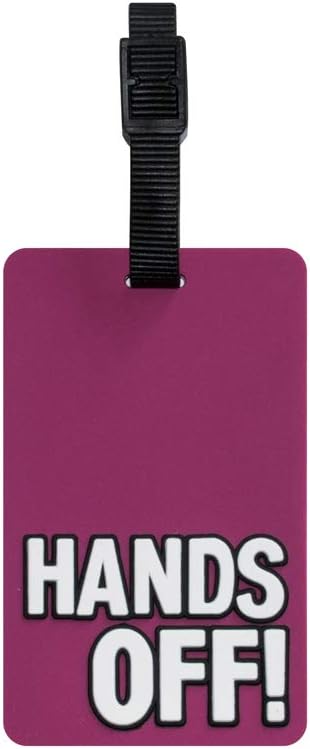 TangoTag Hands Off! Luggage Tag Pink, Htc-Tt818