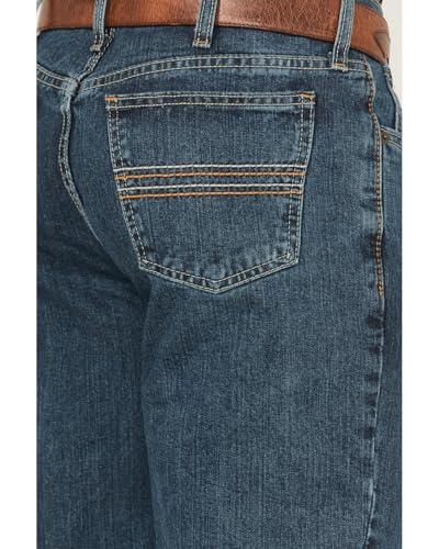 Cinch Men's Slim Fit Silver Label Jeans, Medium Stone Wash Jeans4