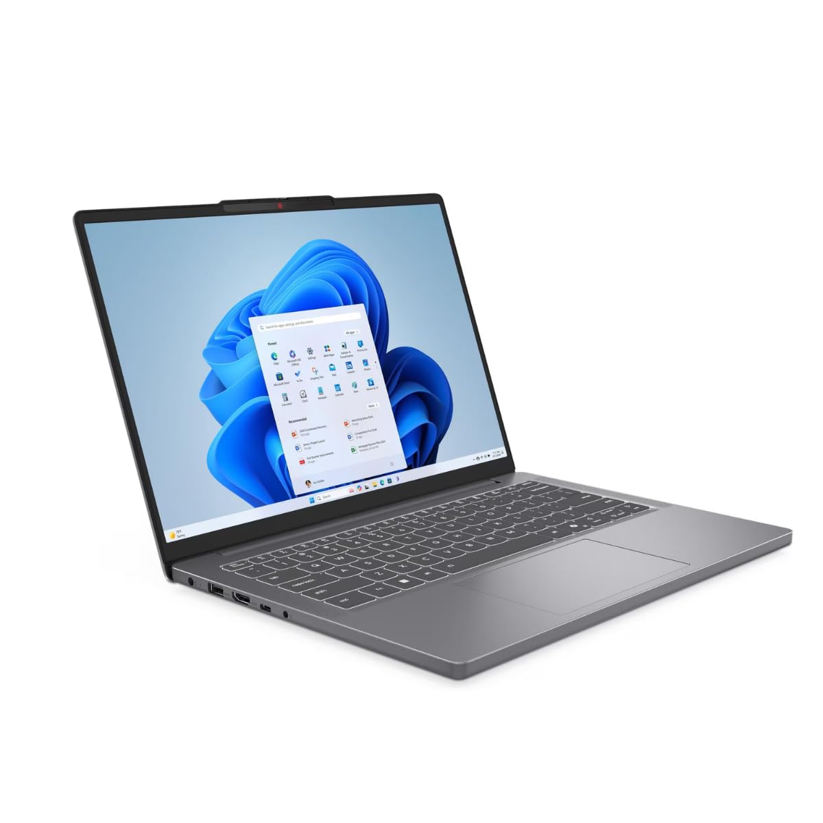 Lenovo IdeaPad Slim 3i Laptop | Pantalla WUXGA de 14" | Intel Core i5 13420H | 16GB RAM | 512GB SSD | Intel UHD Graphics | Win11 | QWERTZ | Luna Grey | 3 meses Premium Care