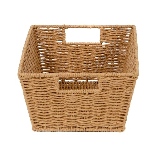 Compactor handgefertigter Korb aus Papier, rechteckig, 31 x 24 x 14 cm – Ansicht 3