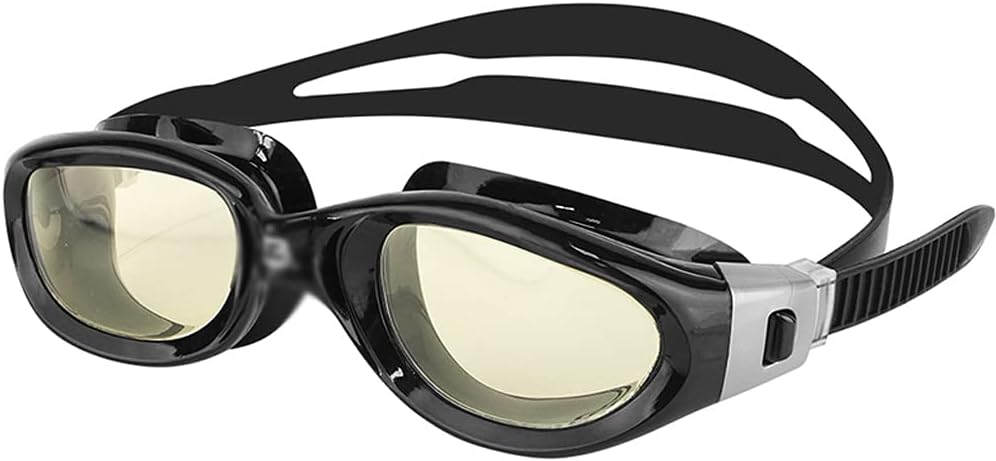 Swimming Goggles oversize Frame Triathlon Water Anti-fog Uv Protection for Adults Men Women