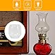 OSALADI Öllampe Ersatzglas Lampenglas Petroleumlampe Windlichtglas 2 Stück Transparente Öllampe Windlichtgläser Kerzenhalter Windlichter Gläser Tempel Party Zuhause Bankett im Freien
