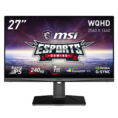 Amazon.co.jp: MSI ゲーミングモニター240Hz 27インチ 応答速度
