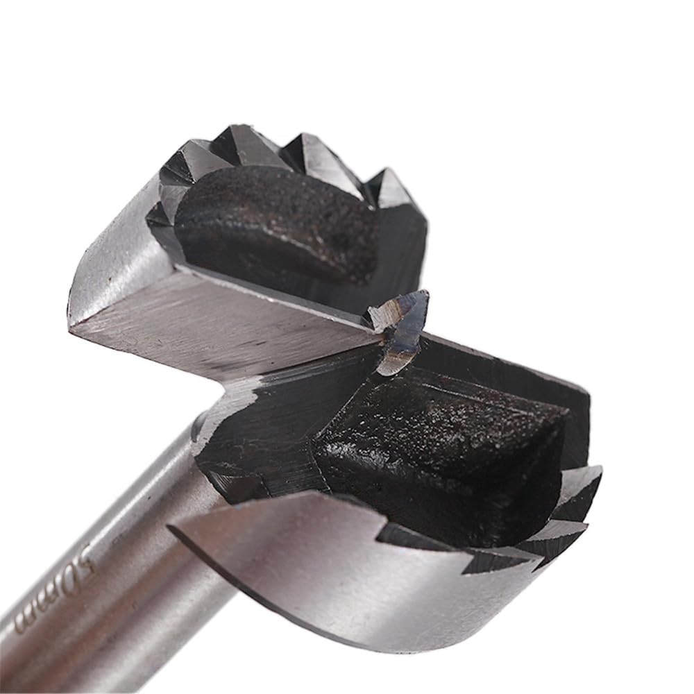 Brocas multidientes para carpintería, brocas perforadoras de acero con alto contenido de carbono para carpintería, herramientas de corte de sierra de agujero autocentrante, agujero profundo, 6mm