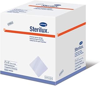 HARTMANN Gauze Sponge Sterilux Cotton 8-Ply 2 X 2