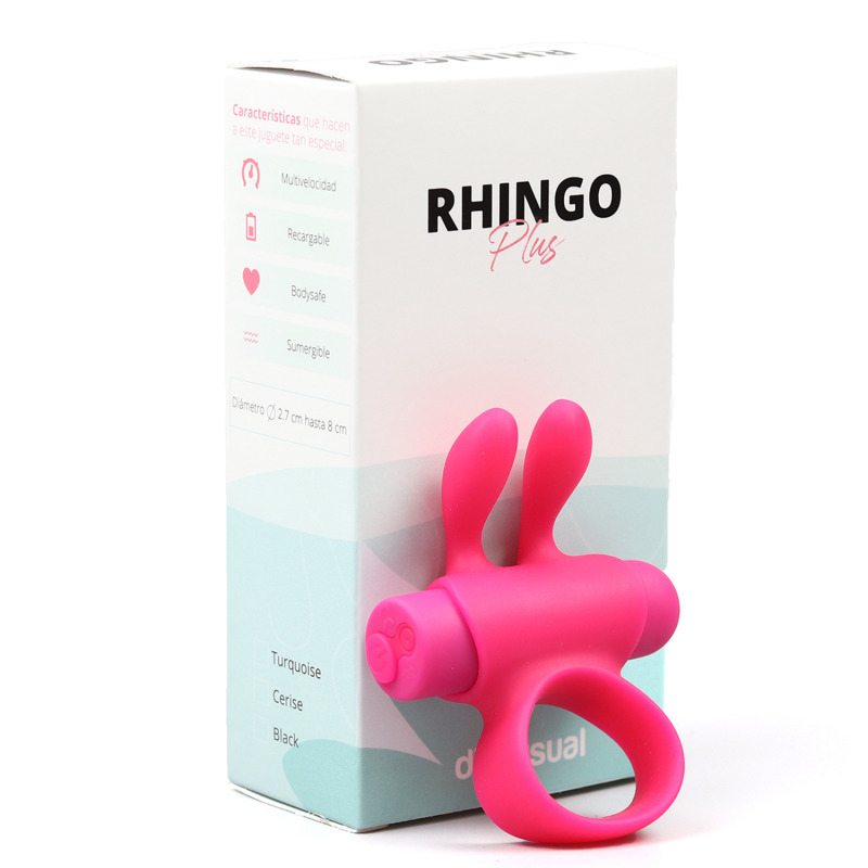 Diversual Rhingo Plus, Anillo Vibrador Hombre, Recargable ...