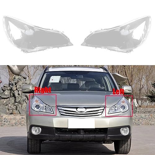 Phare coque pour Subaru Outback Legacy 2010-2014 couvercle d'objectif