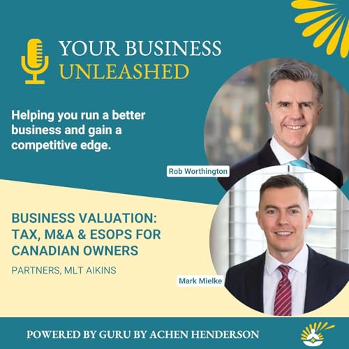『Business Valuation in Canada: Tax Planning, M&A Readiness, and ESOPs (What Owners Need to Know)』のカバーアート