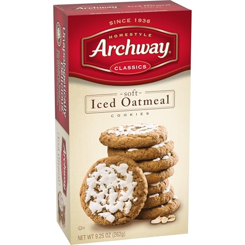 Image of Archway Cookies, Soft Iced Oatmeal Cookies, 9.25 Oz (Pack of 9)