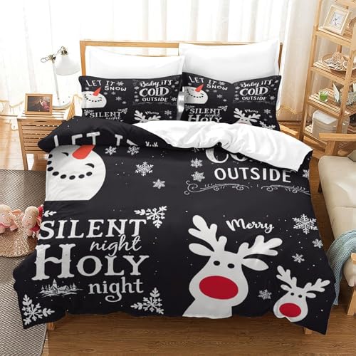 Housse de couette ultra douce microfibre résistante lit simple - 3