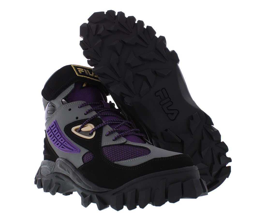 Fila Hiking & Trekking Yak Boot Black/Purple Mens Size 10