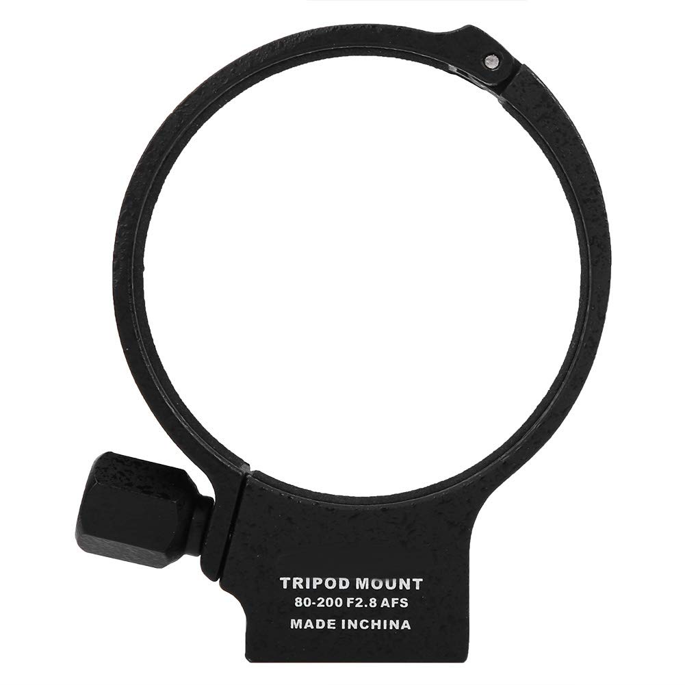 Demeras Collier de trépied,Anneau de Collier d'objectif de Construction en Alliage d'aluminium à compatibilité élevée,léger pour Les Amateurs de Photographie