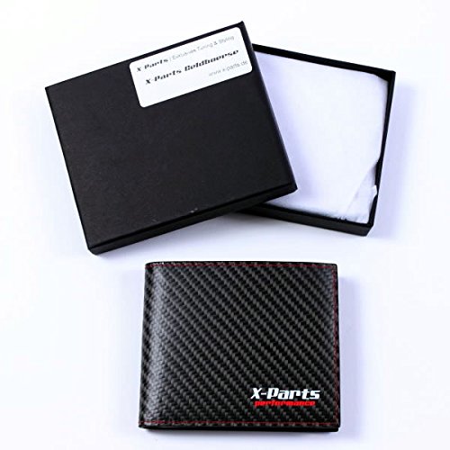 X-Parts Performance - Portafogli in Pelle Carbon