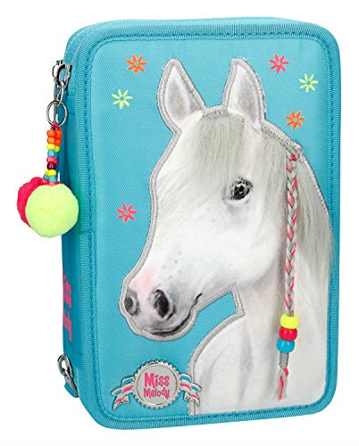 Preisvergleich Produktbild Depesche 340 - Federtasche 3 fach, Miss Melody, türkis