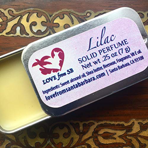 Love From Santa Barbara Compact Personal Lilac Solid Perfume thumb #3