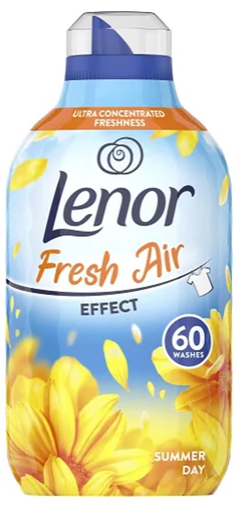 Leno r Fresh Air Effect Lot de 2 assouplissants concentrés – Jour d'été – 60 lavages