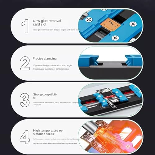 Clips de reparación para placa base y soporte de teléfono móvil 6