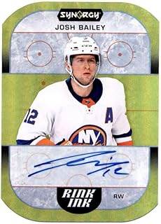 JOSH BAILEY 2022/23 UPPER DECK SYNERGY DIE-CUT RINK INK AUTOGRAPH AUTO BF4819