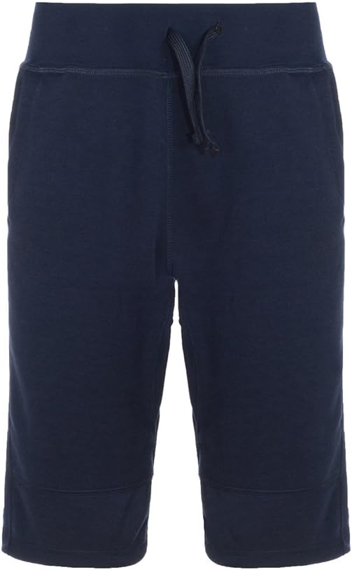 Wilonbsy Men's Sportswear Elastic Waistband Loose Three-Quarter Pant with Pockets