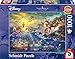 Schmidt Spiele Puzzle 59479 – Puzzle Thomas Kinkade 1000 Piezas Disney Sirenita, Ariel