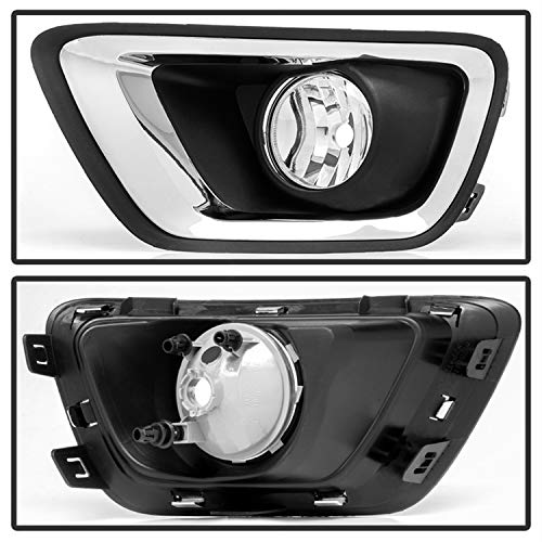 Antibrouillard Xtune Fl-ccol15-c pour Chevy Colorado 2015-2017 avec interrupteur optique clair - 2