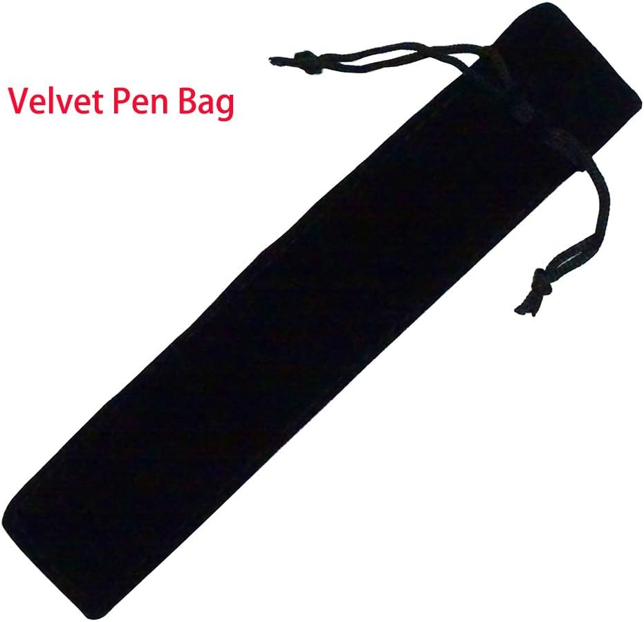 Hongdian Black Forest Metal Fountain Pen, Beautiful Tree Texture Medium Nib Writing Office Pen