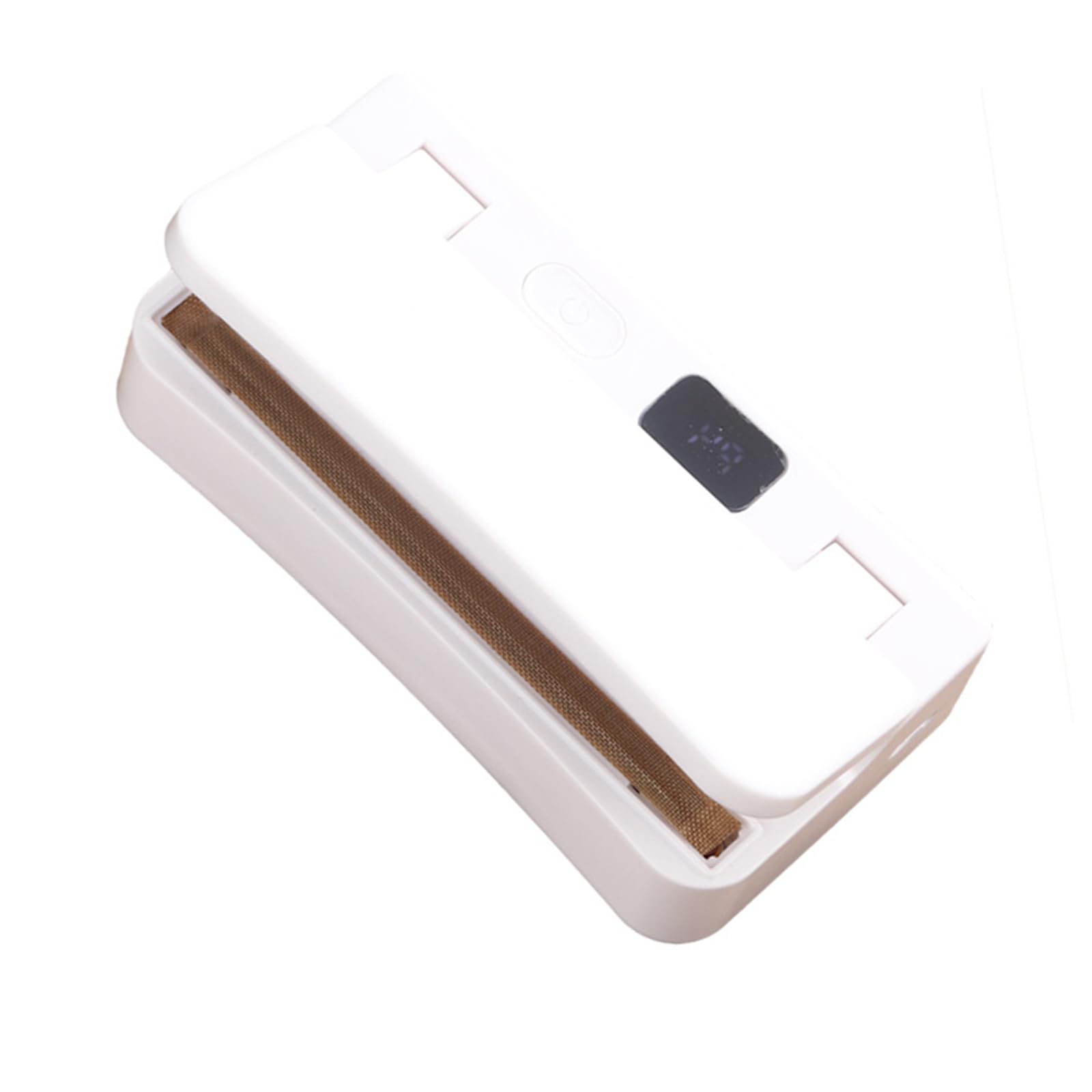 Buxuaaaa Portable Rechargeable Miniature Food Sealer Heat Sealing Tool for Snacks Storage Travel Kitchen Sealing Machine Rechargeable Bag Sealer