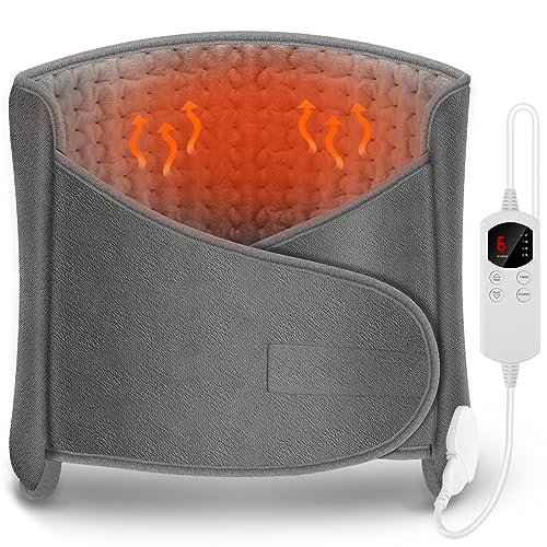 Manta Electrica-Arlierss Almohadilla Eléctrica con 6 Niveles de Temperatura & 4 Configuraciones de...