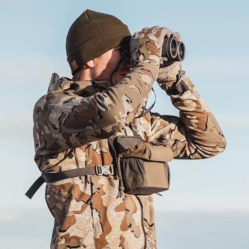Image of KUIU PRO Bino Harness - Waterproof, Adjustable, One-Hand Lid, Custom Foam Shims, Hydration Rig Compatible Binocular Harness