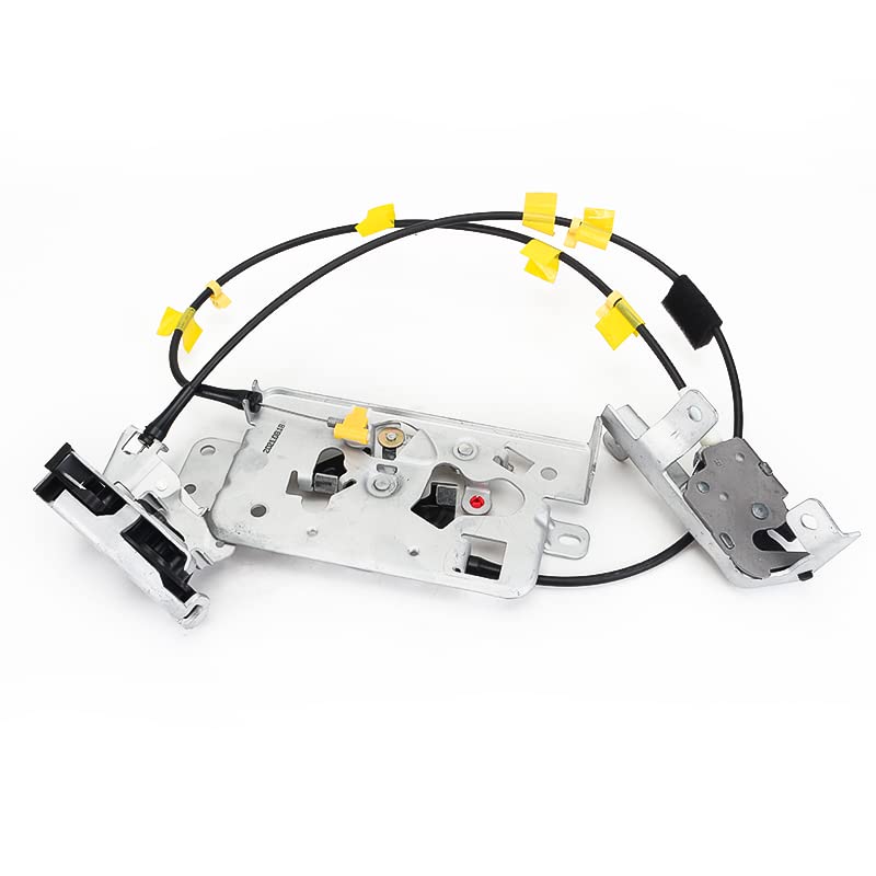 Latch & Cable fit for Fo*rd F-150 Extended Cab Pickup ONLY 2004 2005 2006 2007 2008, RH Passenger Upper and Lower Rear Side Latches Assembly, Replace 8L3Z-18264A00-B, 6L3Z-18264A00-B
