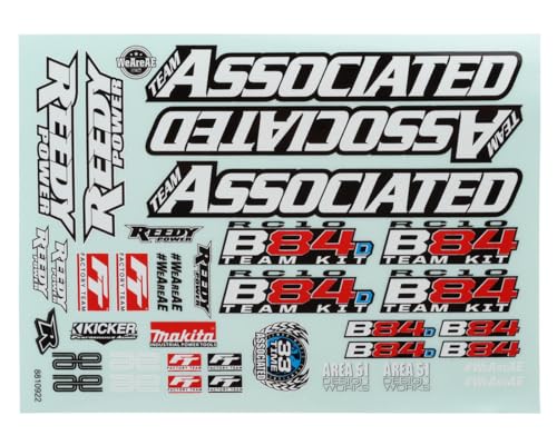 RC10B84 Decal Sheet
