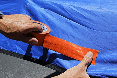 Image of IPG JobSite DUCTape, Colored Duct Tape, 1.88 inch x 60 yd, Orange (Single Roll)
