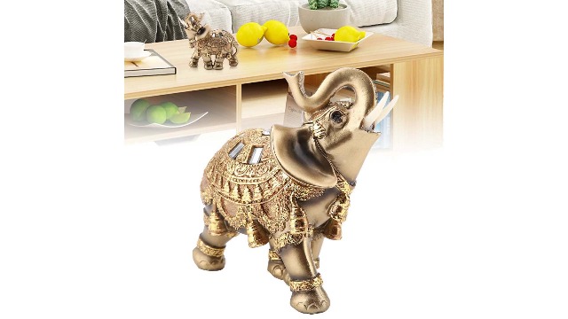 Estatua Elefante Tailandés de Resina Tamaño L miniatura 7
