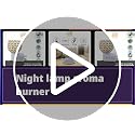 Image of RUPIKA Electric Kapoor Dani Night Lamp for Home Temple | Aroma Diffuser & Dhoop Dani | Camphor Incense Burner | Decorative Warm Light for Home & Office