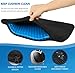 Egg Gel Seat Cushion, Breathable Gel Cushion Chair Pads with Non-Slip Cover for Home Office Car Wheelchair, Honeycomb Design Egg Seat Cushion As Seen On TV